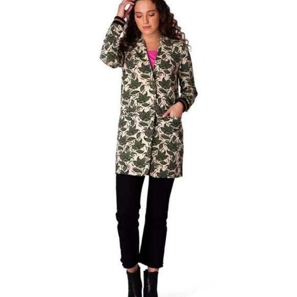 Yest Jackets & Blazers - Brand New Yest Gioia Longline Cotton Jacket US6